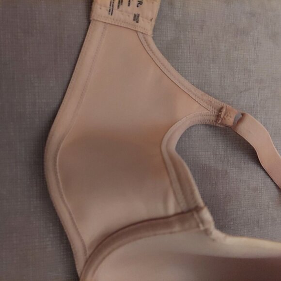 VANITY FAIR Full Figure RADIANT 76528 Underwire Bra Tan Beige size 38DD foam cup - Picture 10 of 11